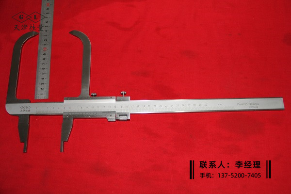 雙面壁厚游標卡尺0-300×135mm