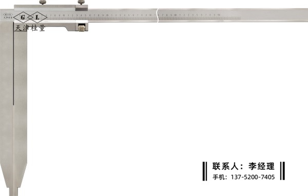 整體加長爪卡尺0-1000×400mm
