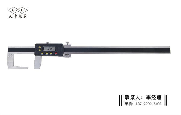 外溝槽數顯卡尺0-200mm