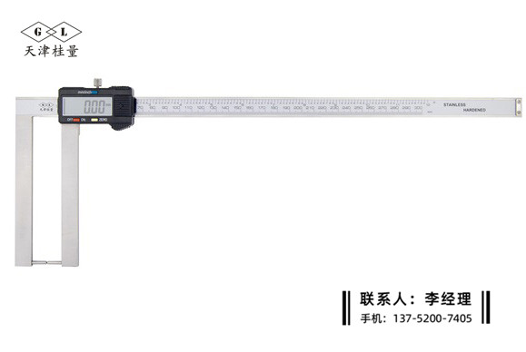 加長(zhǎng)爪圓柱頭數(shù)顯卡尺0-300×100mm