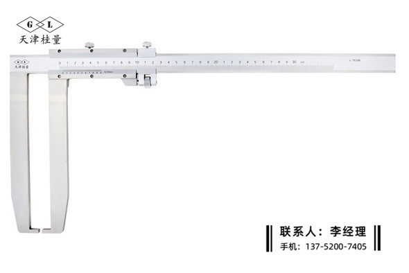 加長爪外溝槽游標(biāo)卡尺0-300mm