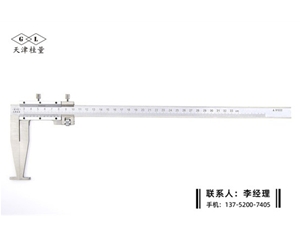 扁頭內(nèi)溝槽卡尺40-340mm