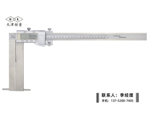 加長爪圓柱頭數(shù)顯卡尺100-300×200mm