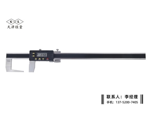 外溝槽數顯卡尺0-200mm